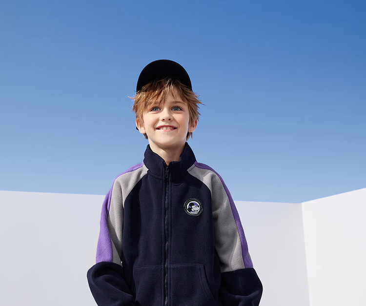 Disney Kids Set Boys and Girls 2026 New Spring Fleece-Lined Sports Sweatshirt Two-Piece Trendy Cool Jacket and Pants 27