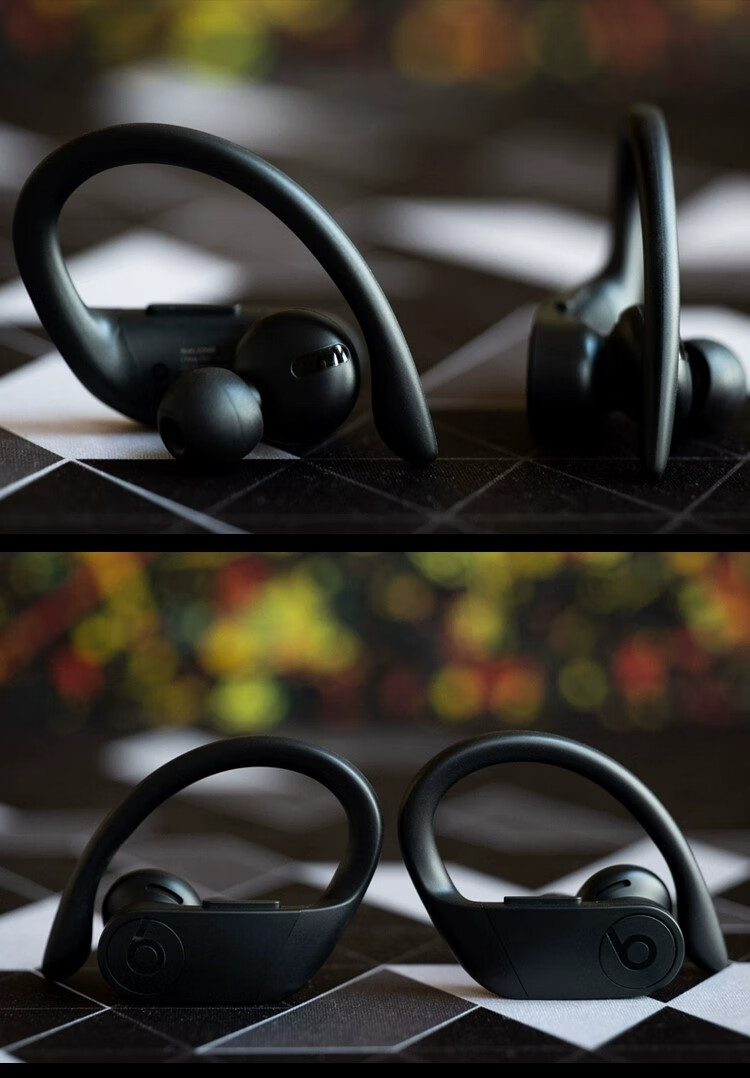 beats power pro真无线蓝牙耳机入耳式魔音运动苹果智能耳麦 冰川蓝