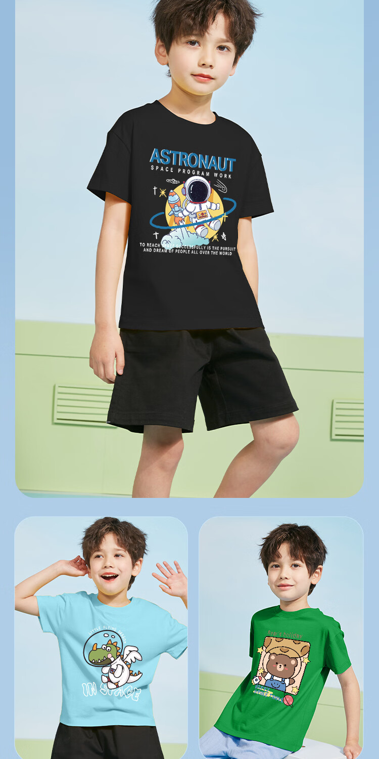 Jeanswest Girls' Summer Set 2026 New Children's Sportswear Short Sleeve Fashion Two-Piece Outfit for Older Kids 12