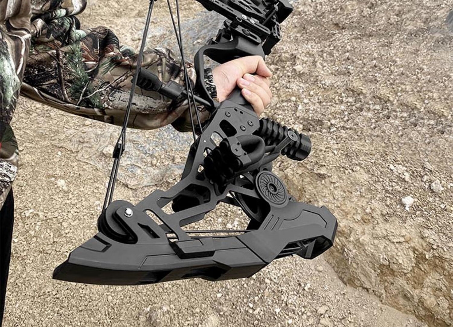 复合两用钢珠弓箭掠食者两用户外竞技比赛弓箭射箭射击合金钢珠弓