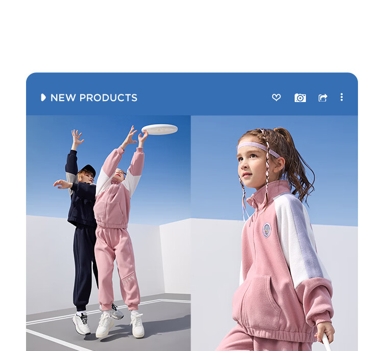 Disney Kids Set Boys and Girls 2026 New Spring Fleece-Lined Sports Sweatshirt Two-Piece Trendy Cool Jacket and Pants 25
