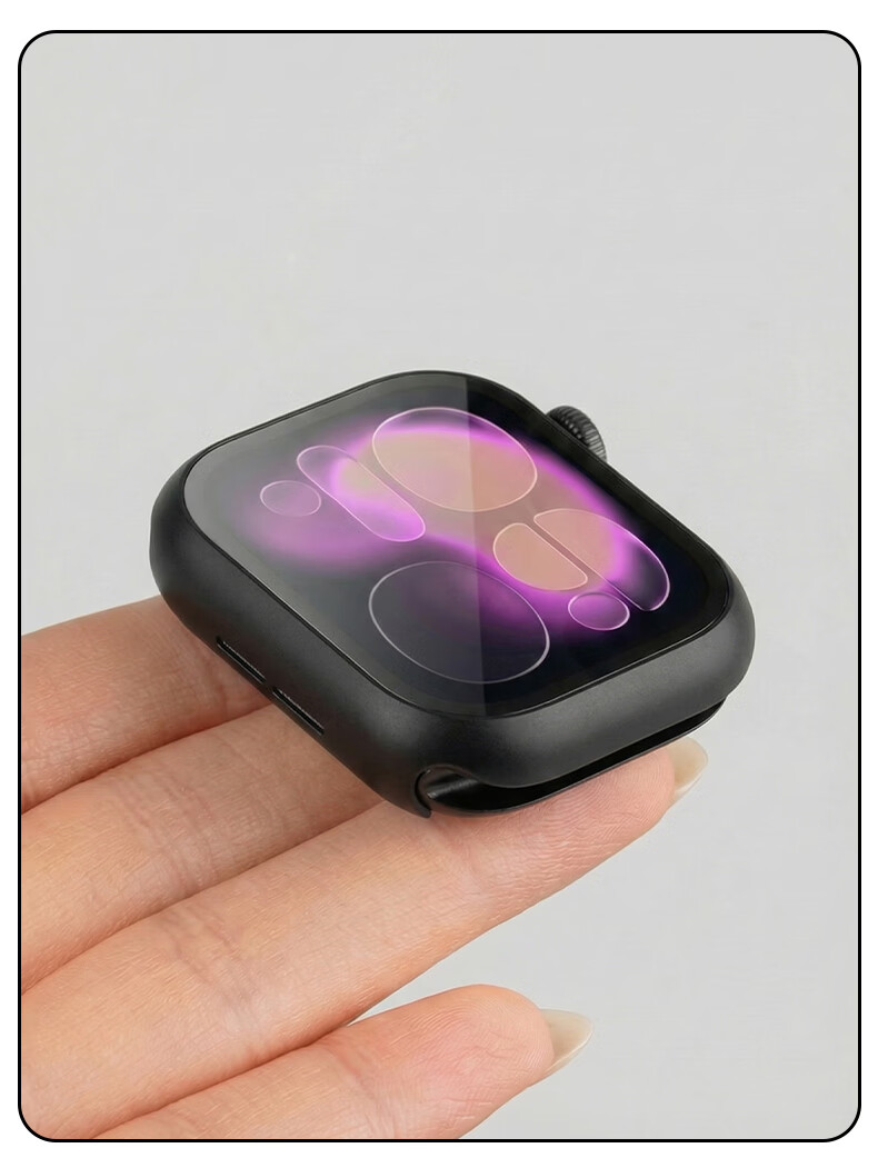 Strap Brother [New Release S11] Apple Watch Protective Case for S10/S11, Integrated Protective Film Case, Drop and Scratch Resistant, 42MM Transparent 8