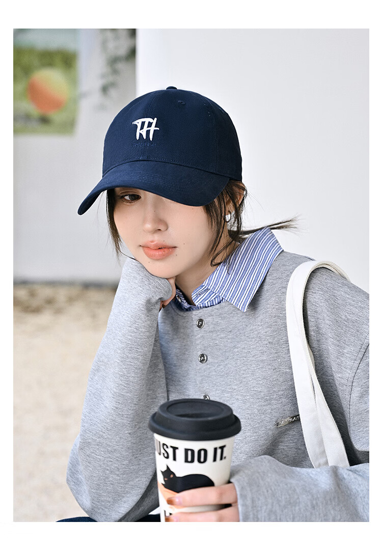 Zhenxiang Women's Baseball Cap Men's Sunshade Duckbill Fashion Slim Face Four Seasons Universal Premium Birthday Gift Y225 18