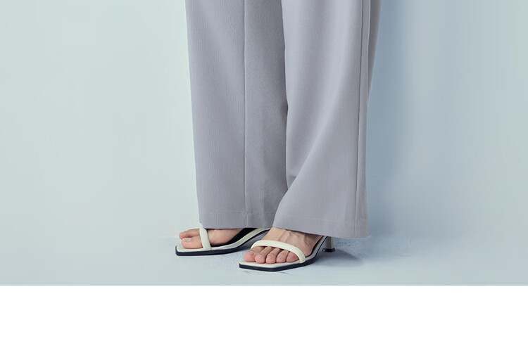 Giordano Women's Pants 2026 Summer New Slightly Stretchy Draped Sticky Rice Pants Elastic Waist Straight Casual Trousers 05416322 18