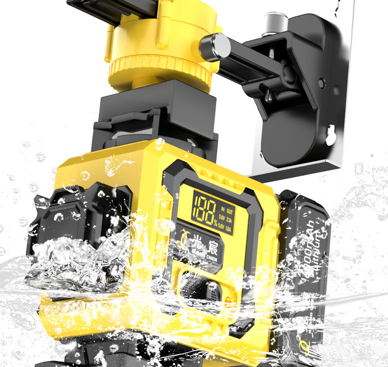 Guangchen 8-Line Infrared Level High-Precision Strong Light Auto-Leveling Laser Level Outdoor Daylight Fine Line 35
