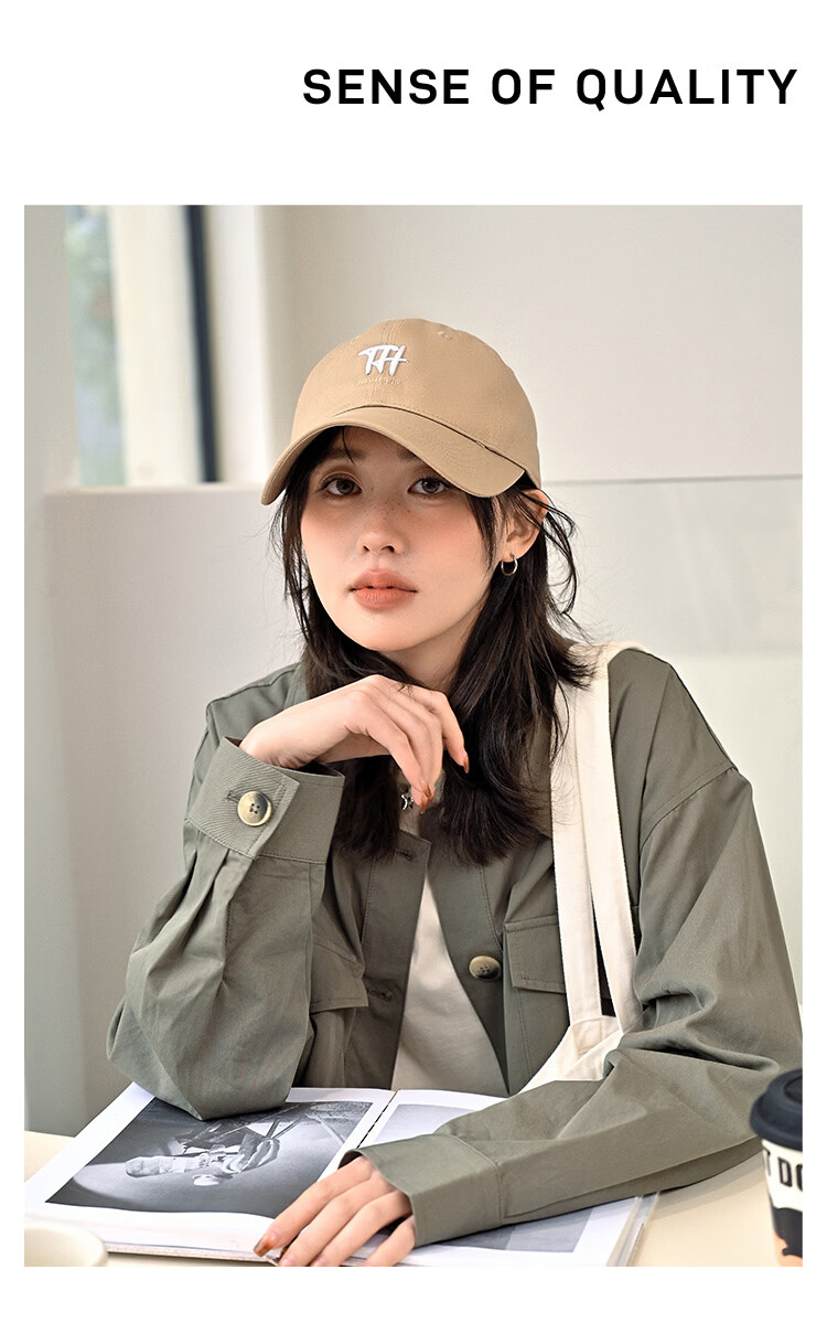 Zhenxiang Women's Baseball Cap Men's Sunshade Duckbill Fashion Slim Face Four Seasons Universal Premium Birthday Gift Y225 16