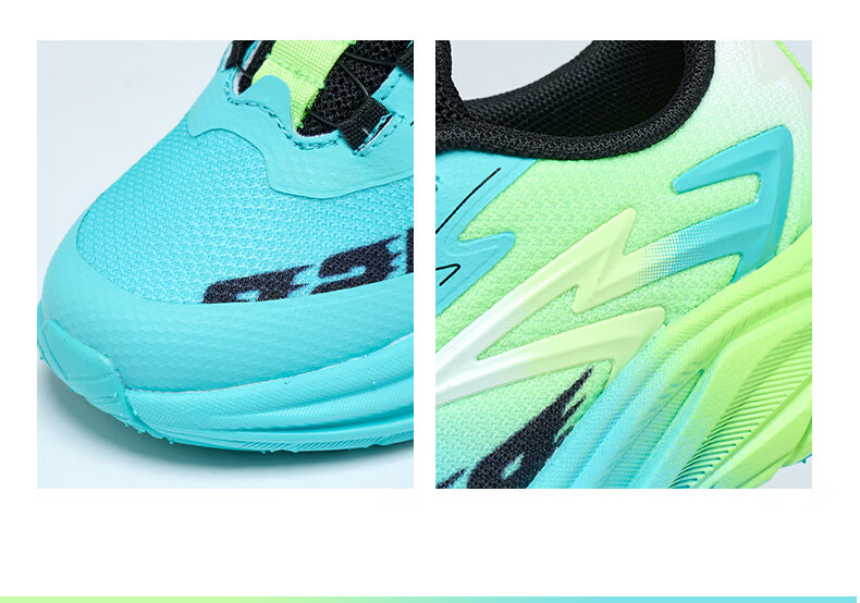 BIG WASP Boys' Running Shoes Spring 2026 New Children's Sports Shoes D112611592W Dark Blue Moon (Single Mesh) 4
