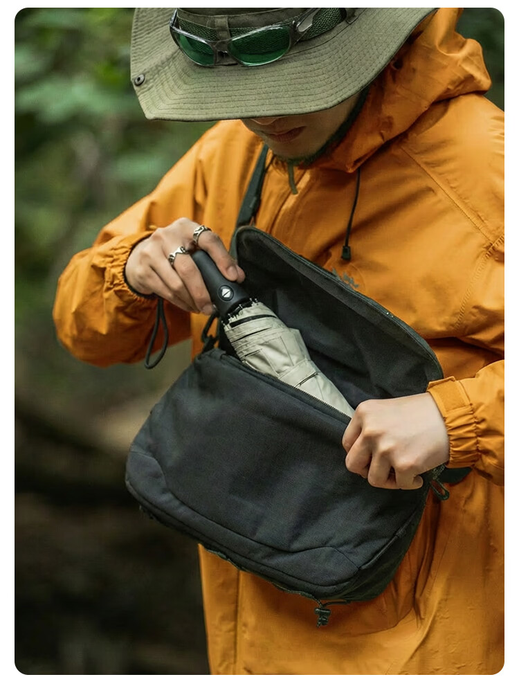GYXX Star Trail 2 Crossbody Bag Unisex Shoulder Functional Chest Bag Casual Commuter Portable Tablet Messenger Backpack 8
