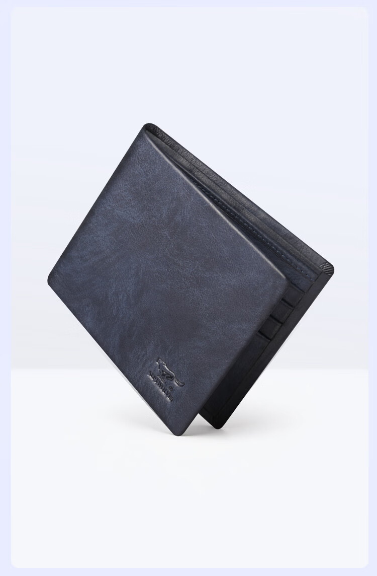 Seven Wolves Father's Day Gift Men's Short Wallet 2026 Latest Genuine Leather for Dad Elders 9