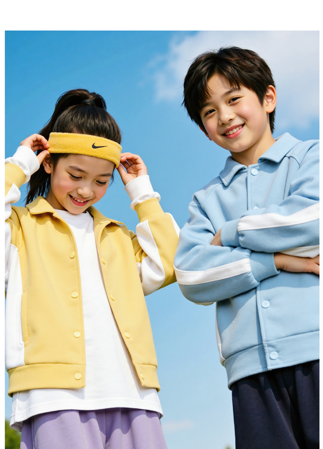 Disney Kids Sportswear 2026 Autumn New Sweet Girls Jacket and Pants Trendy Boys Jacket and Sweatpants 14
