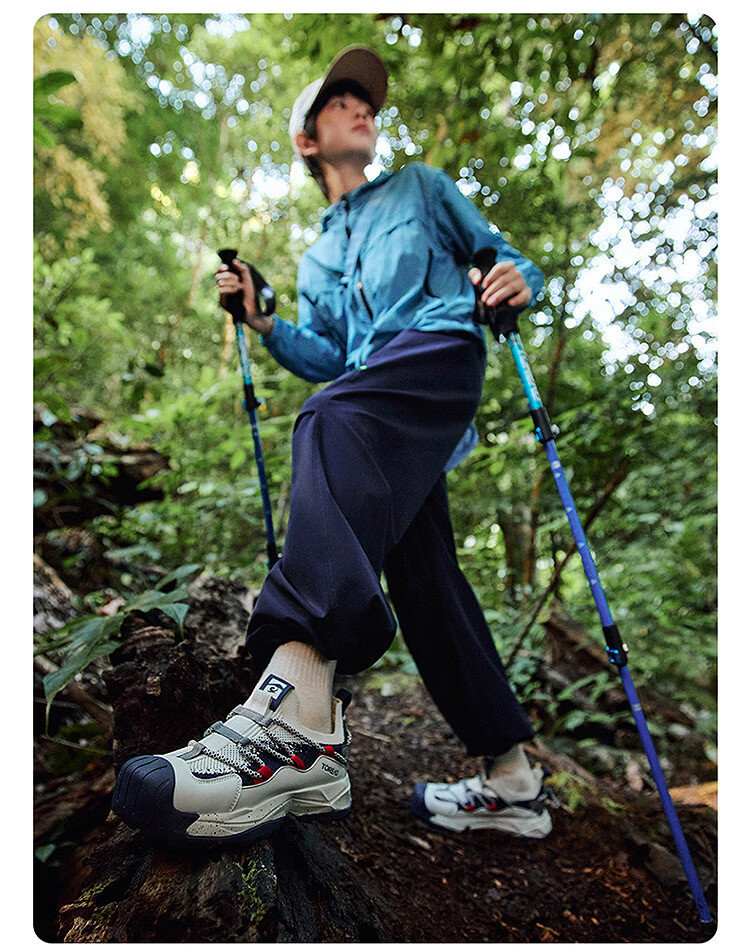 TOREAD 【Yuexing】 Kids' Sports Shoes Spring Summer Children's Bread Toe Hiking Shoes White/Blue Size 35 27