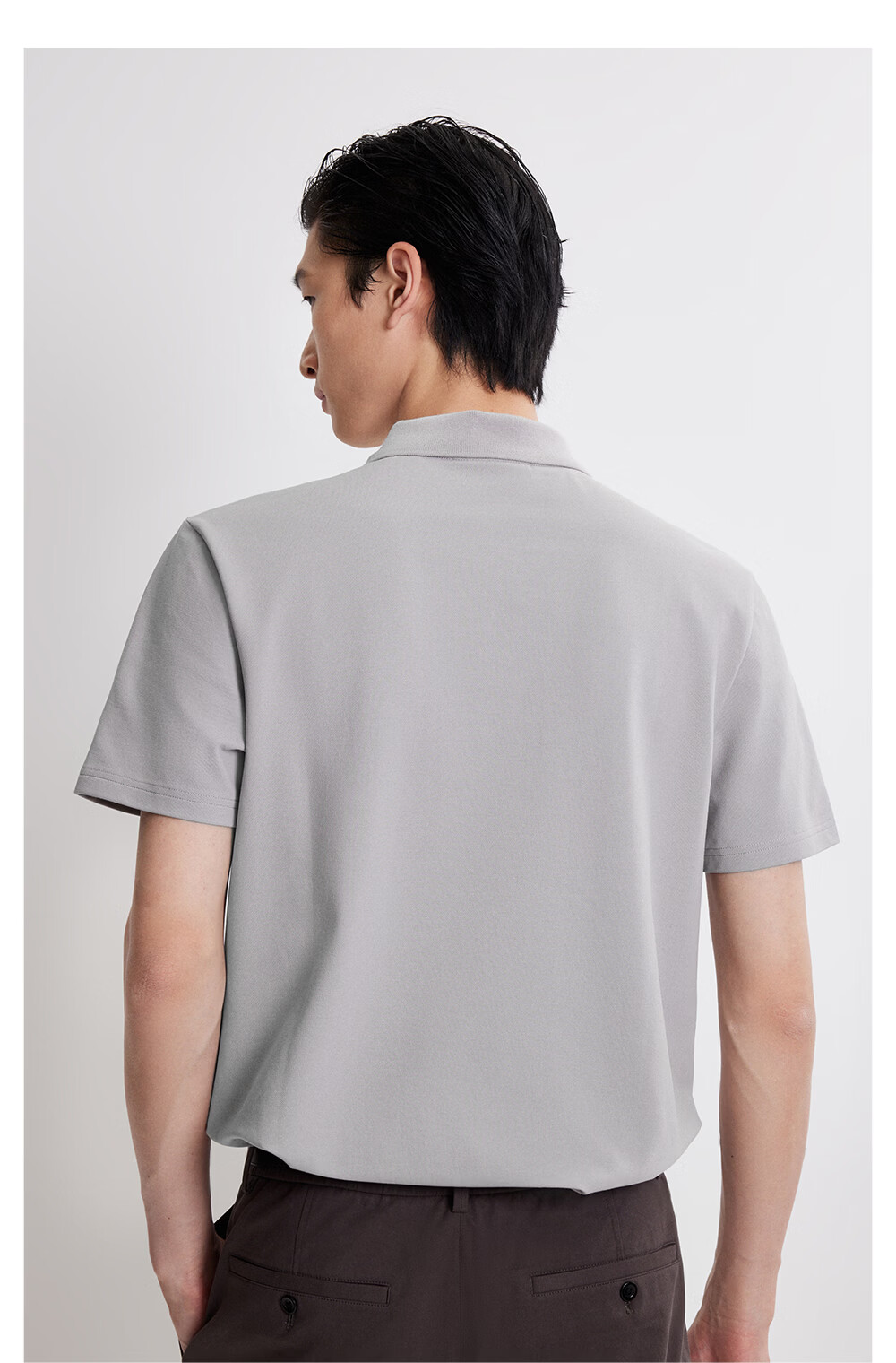 JACK&JONES Men's Spring New 3D Embroidered Business Casual Work Commute Short Sleeve Polo Shirt 226206029 24