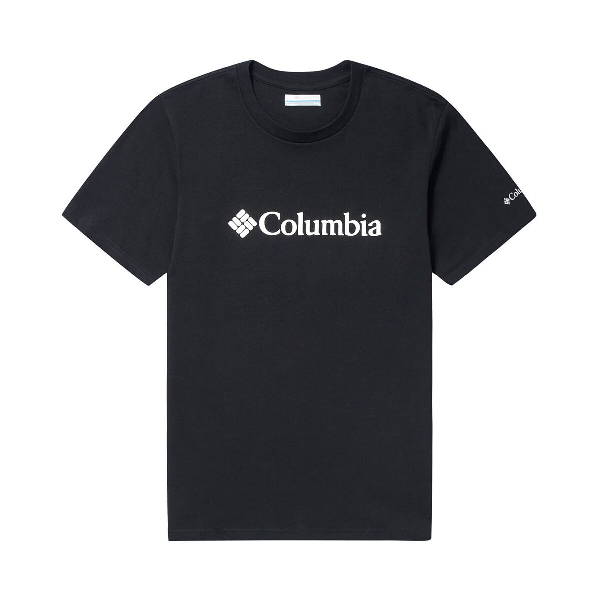 Columbia Men's Breathable Crew Neck Short Sleeve T-Shirt JE1586-010 Black S 1