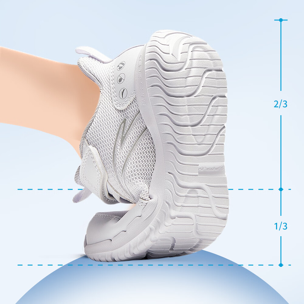 Anta Kids Girls Sports Shoes 2026 Summer Breathable Mesh Running Shoes for Toddler Girls A22619977 11