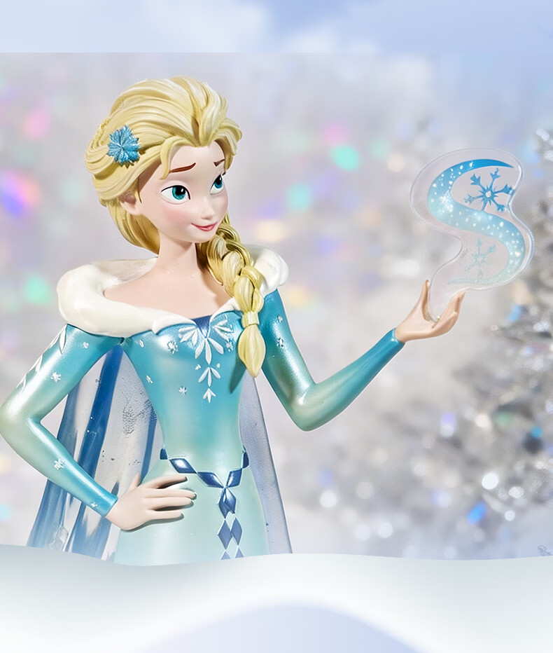 Disney Frozen Elsa and Olaf Figurine Decoration Elsa Queen Birthday Gift Graduation Gift 4