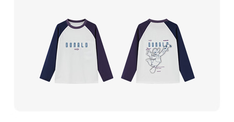 Disney Boys' Long Sleeve T-Shirt Children's Cotton Spring 2026 New Autumn Cartoon Fashion Top 7
