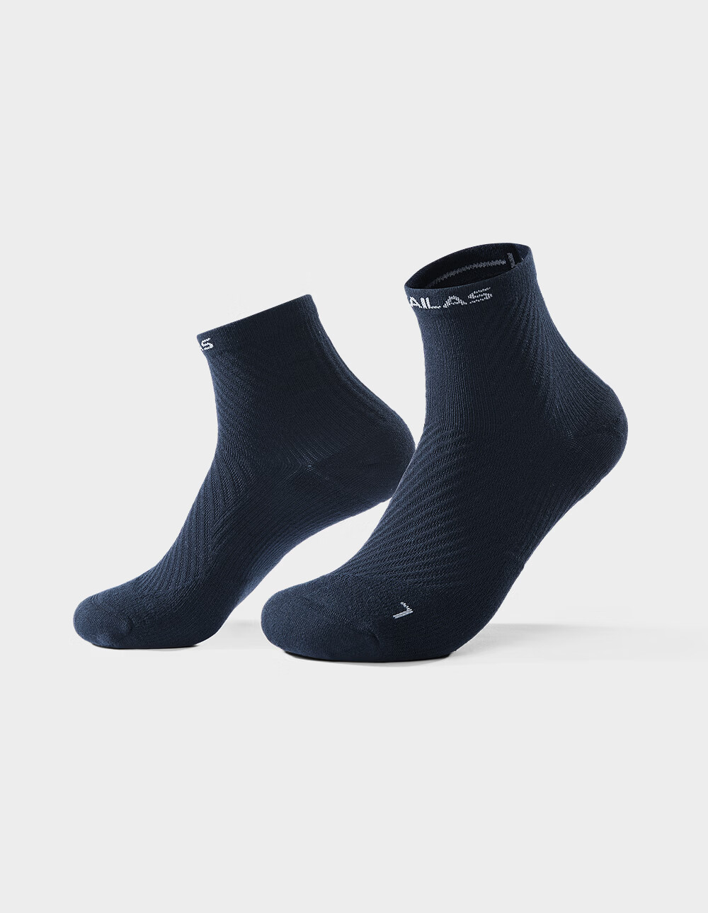 KAILAS FUGA Kailas Low-Cut Sports Socks (2 Pairs) Men's KH2602102 Deep Blue/Gray Brown L 1