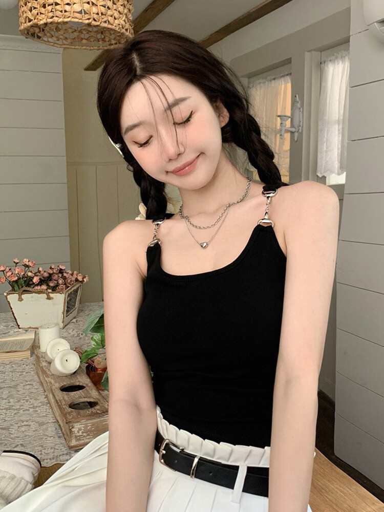 9i9 Strap Night Glam Spicy Pure Desire Waist Chain Backless Vest with Chest Pad Outerwear Tube Top Women S94 Gray 5