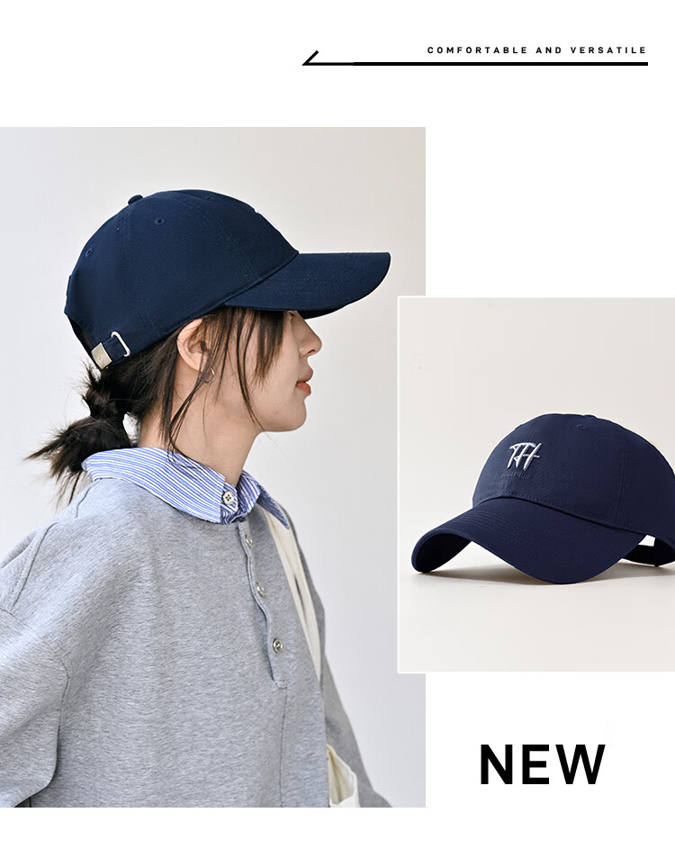 Zhenxiang Women's Baseball Cap Men's Sunshade Duckbill Fashion Slim Face Four Seasons Universal Premium Birthday Gift Y225 15