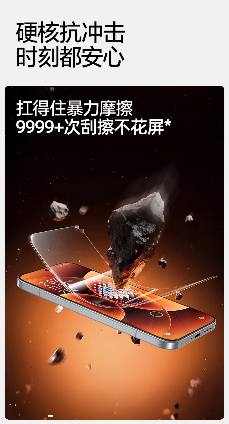 Mofajiang Tempered Glass Screen Protector for Xiaomi 15, Full Coverage High Definition Ultra-Thin Shatterproof Anti-Fingerprint Protective Film for Xiaomi 15 Smartphone 9
