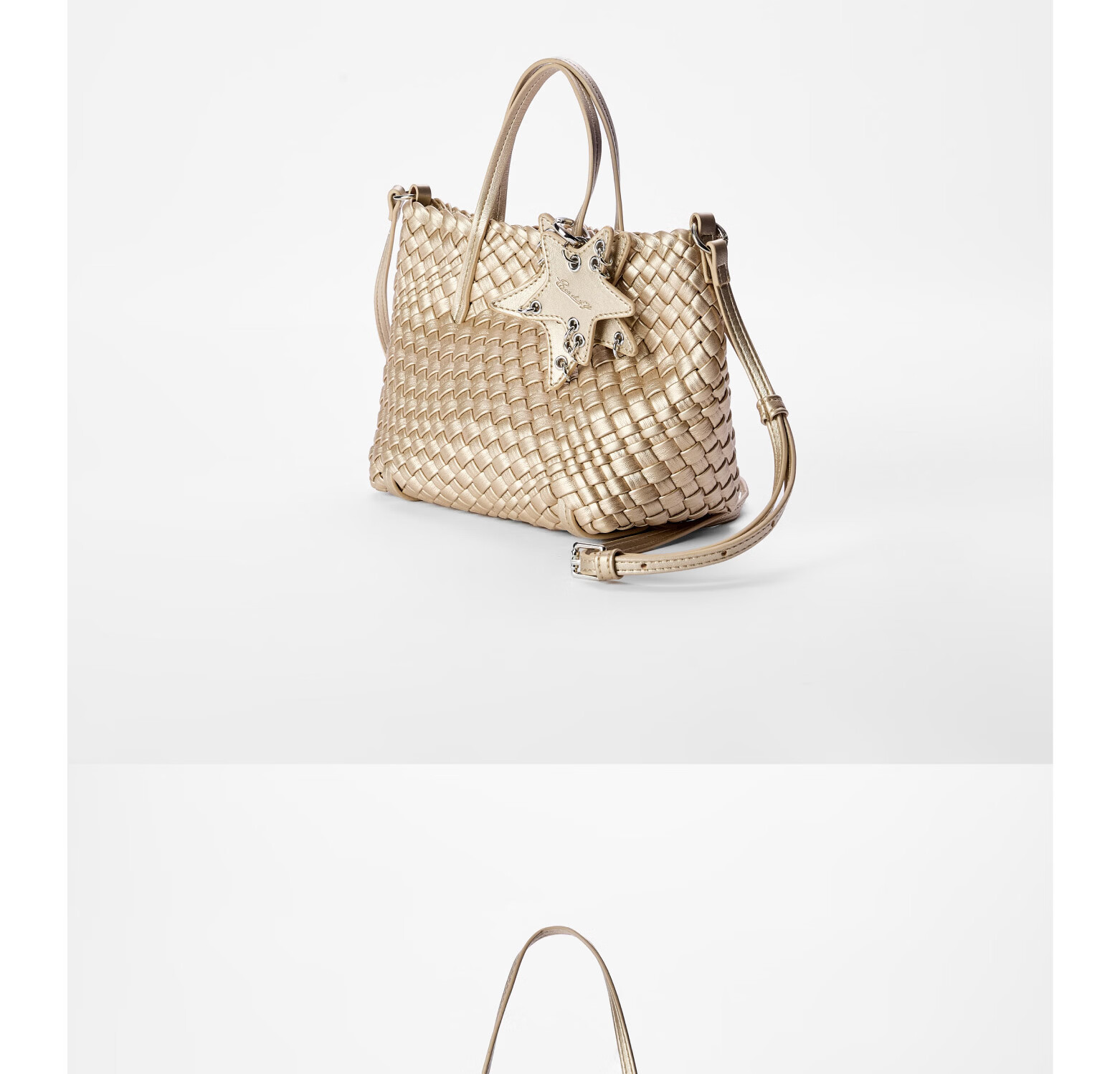 ECODAY Original Design Horizontal Woven Bag Vegetable Basket Luxury Lightweight Shoulder Crossbody Handbag Birthday Gift for Best Friend 4