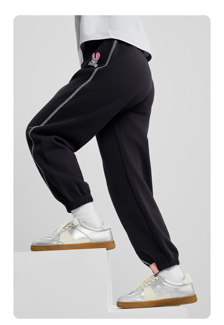 Disney Girls' Sports Sweatpants 2026 Spring New Loose Stylish Jogger Pants Casual Trousers for Girls 19