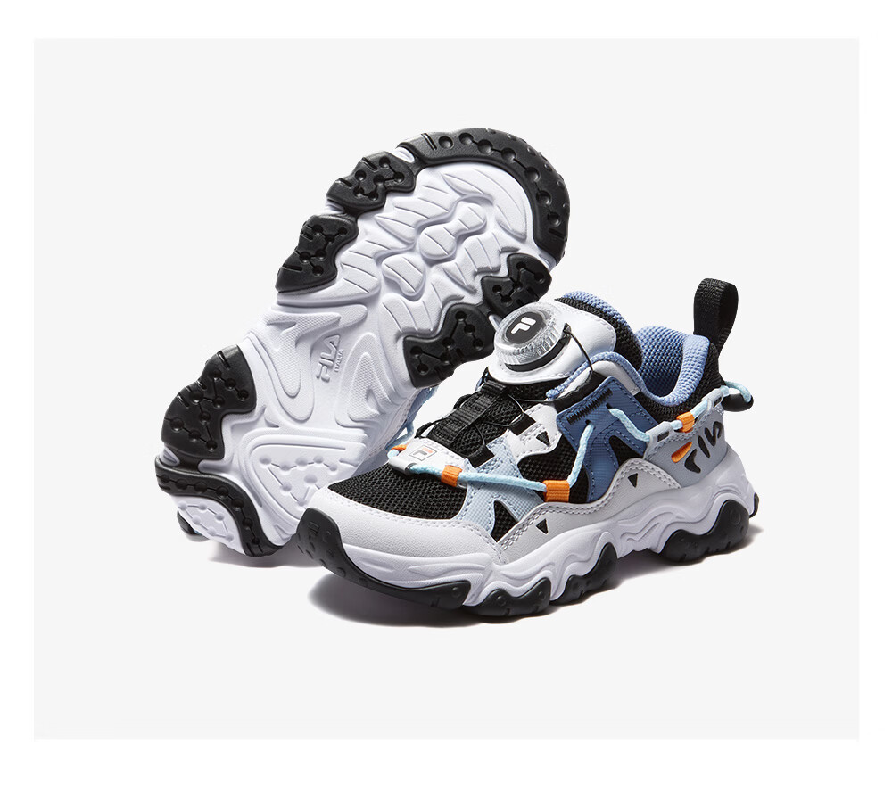 FILA Kids Running Shoes 2026 Summer Retro Cat Paw Sneakers for Boys and Girls 16