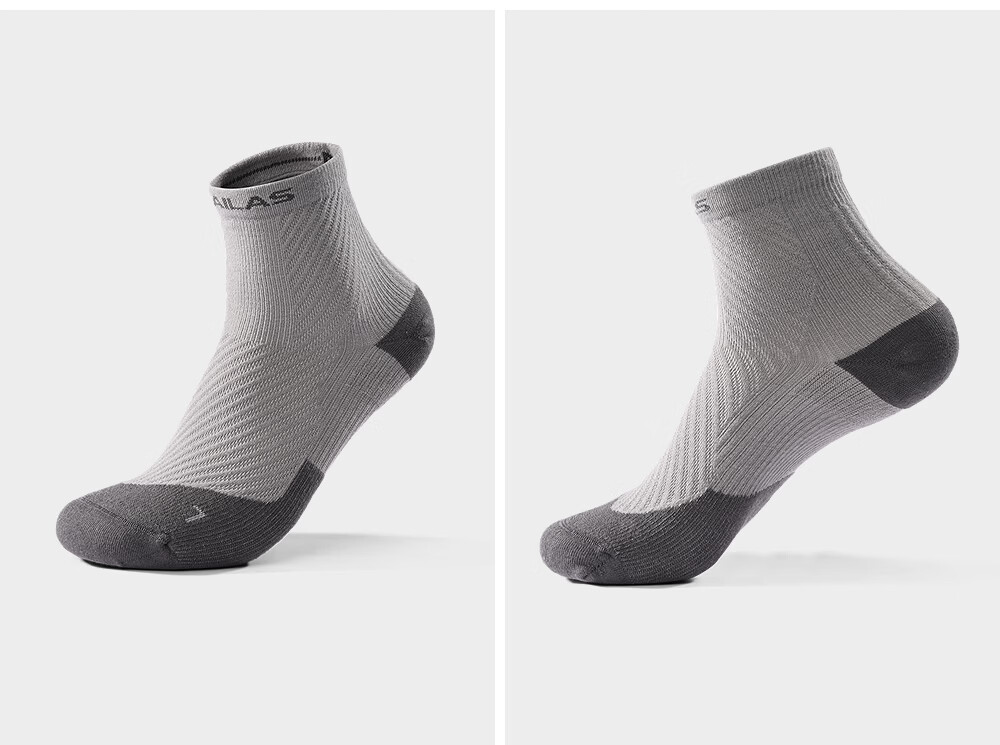KAILAS FUGA Kailas Low-Cut Sports Socks (2 Pairs) Men's KH2602102 Deep Blue/Gray Brown L 6