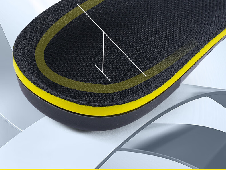 3AnGnI Arch Support Insoles for Men Shock Absorption Comfortable Antibacterial Sports Insoles Long-Standing Fatigue Relief 10