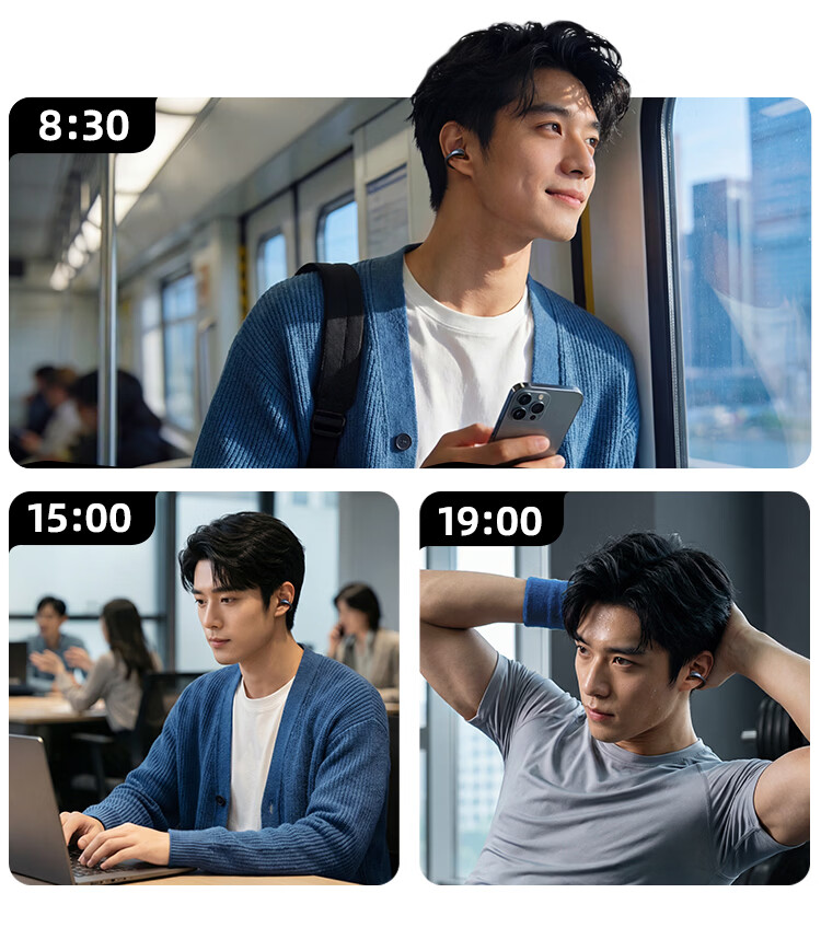Linklike Comfortable Zero Complaints Clip-On Bluetooth Earphones 2026 New Ultra-Long Battery Life Sports Running Headphones Top Seller 3 Million Units 5