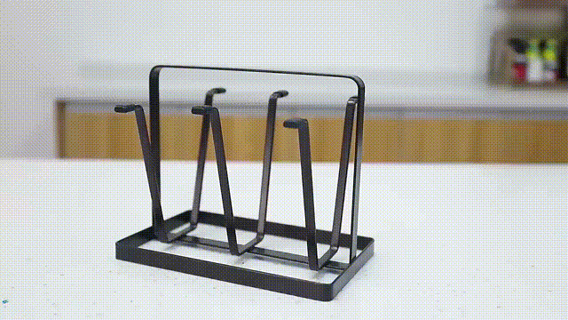 Baijie Kitchen Cup Holder Storage Rack Draining Rack Hanging Cup Rack Tea Cup Glass Cup Draining Stand 1