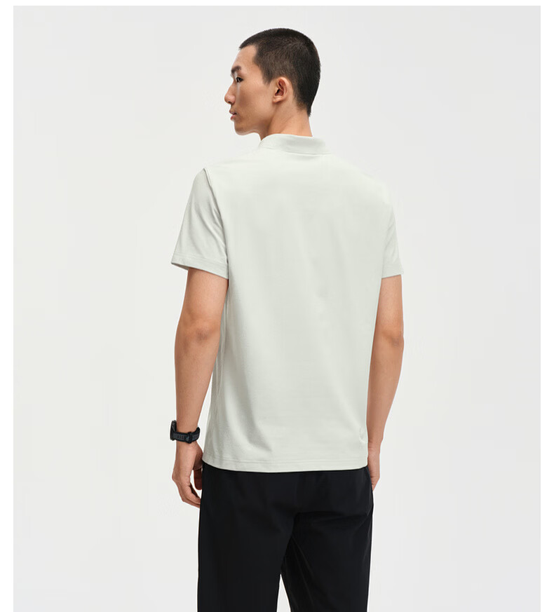 Biyinlefen [Yunrou T] 2026 Summer New Men's Casual Outdoor Sports Quick-Dry Easy-Care Short Sleeve Polo Shirt 7