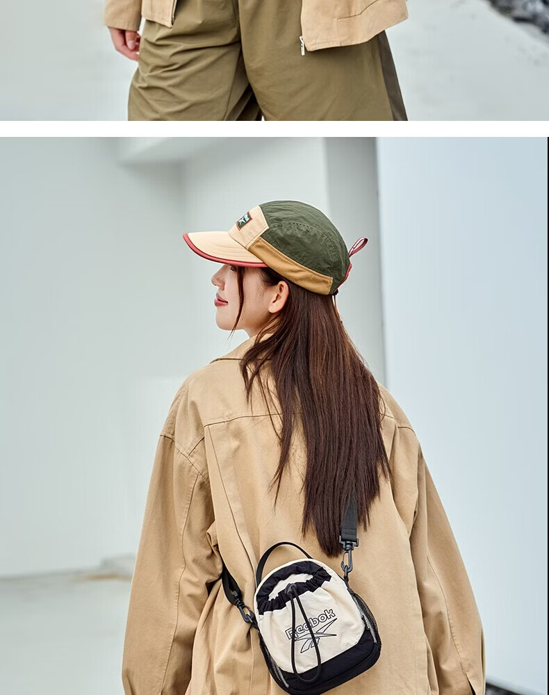 Reebok Women's Crossbody Shoulder Bag 2026 New Portable Multifunctional Phone Bag Water Bottle Holder Casual Sports Small Bag 23
