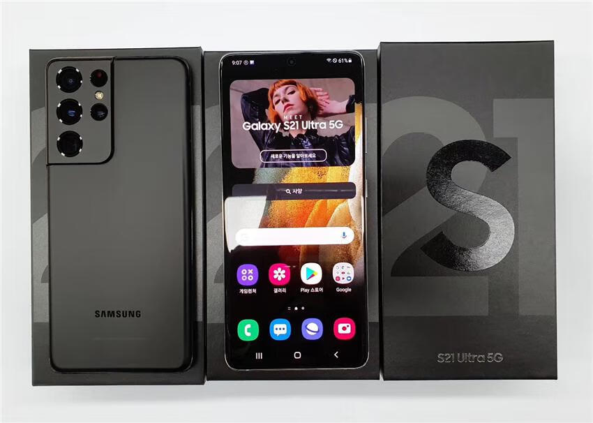 samsung/三星 galaxy s21 ultra sm-g9980 5g手机 s21  北 【原封】