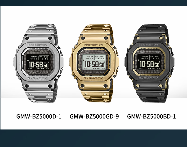 CASIO G-SHOCK Men's Solar Small Square Sports Digital Watch GMW-BZ5000D-1 Gift for Boyfriend 13