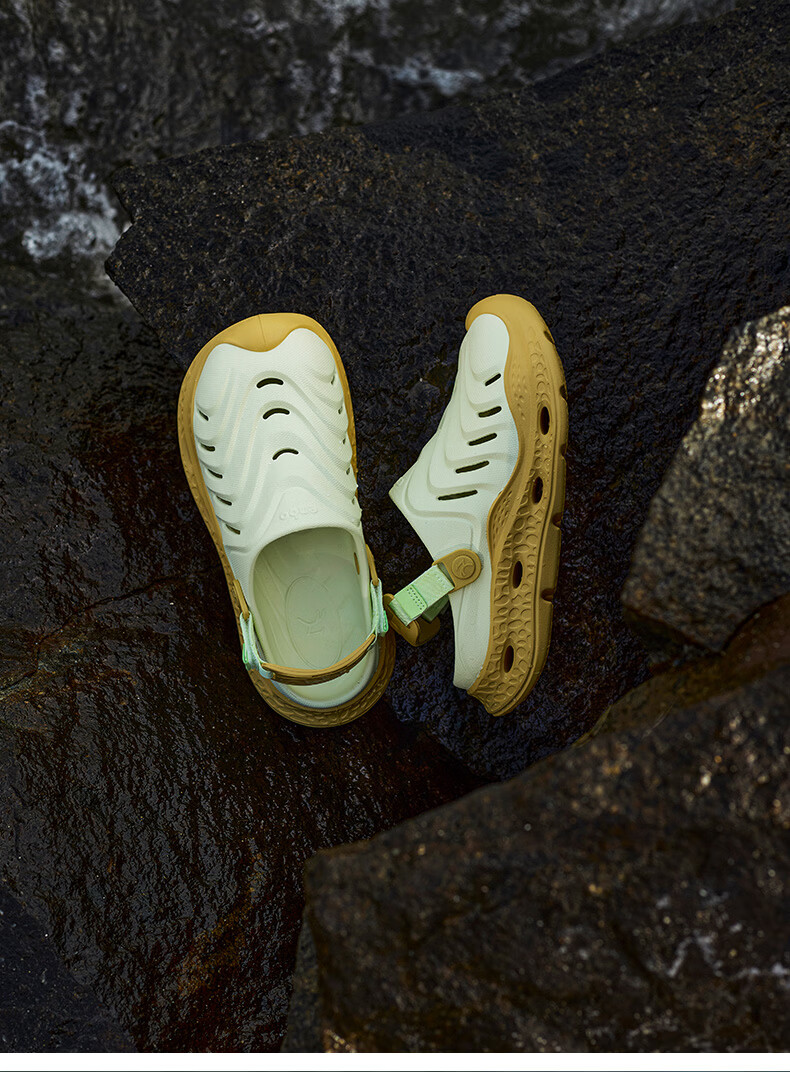 ENBO 2026 Spring New Sports Clog Shoes Comfortable Sandals Casual Shoes Glow Yellow 37 (235mm) 13