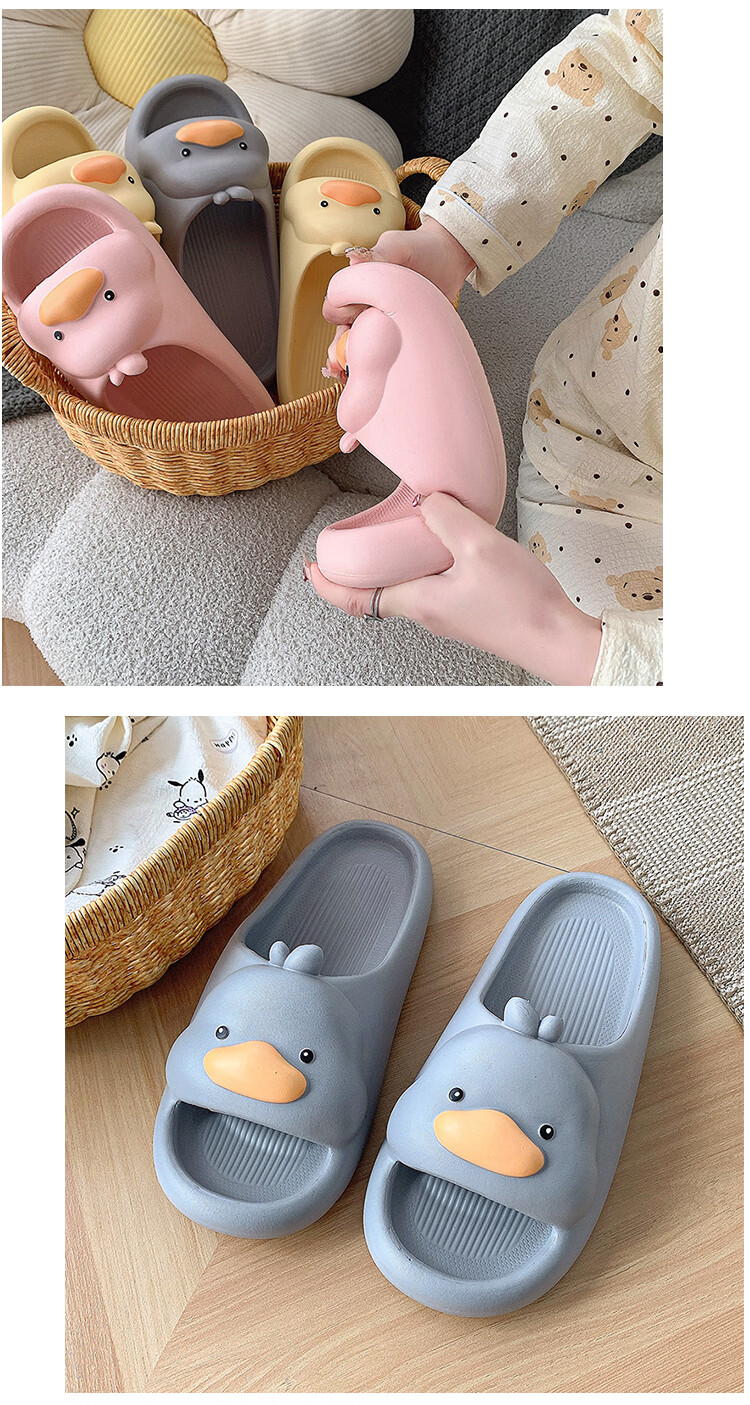 Runrou Women's Summer 2026 New Parent-Child Indoor Home Non-Slip Thick Sole EVA Slippers for Girls 11