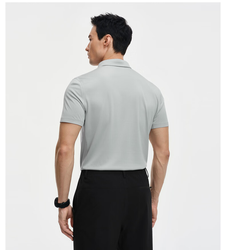 Biyinlefen [Lightweight Sun Protection POLARTEC] 2026 Summer New Men's Outdoor Casual Short Sleeve Polo Shirt 6