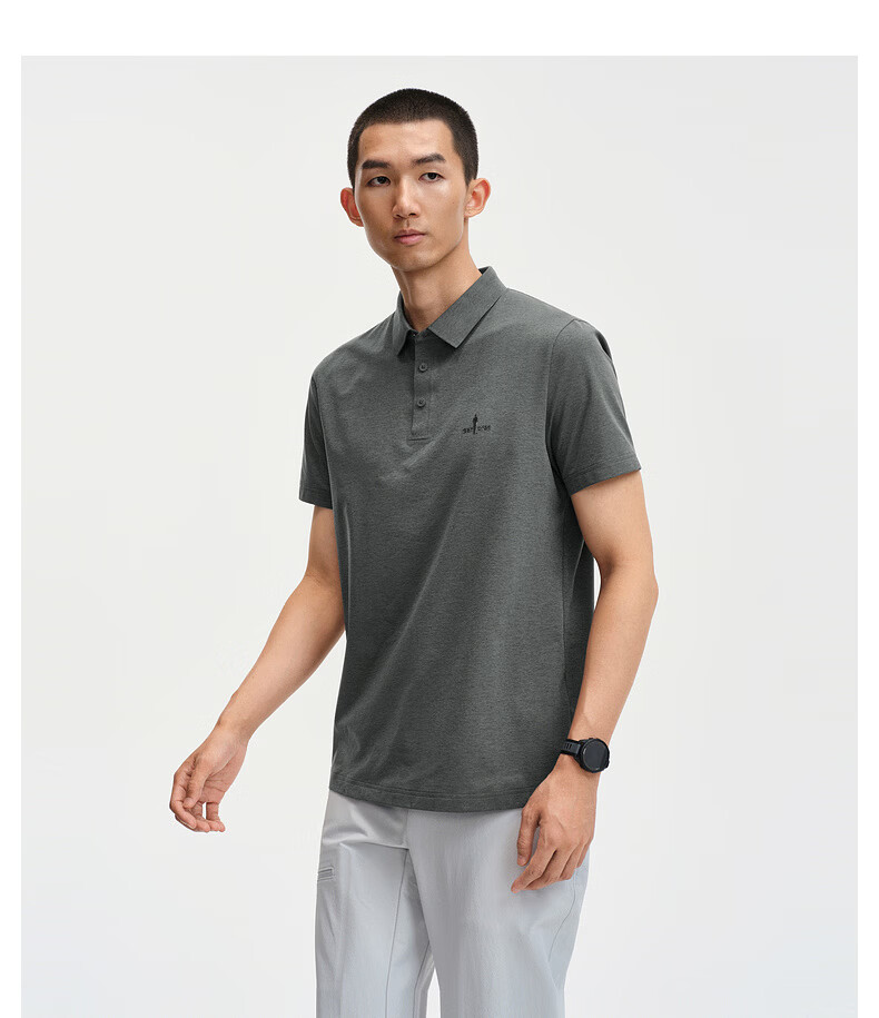 Biyinlefen [Yunrou T] 2026 Summer New Men's Casual Outdoor Sports Quick-Dry Easy-Care Short Sleeve Polo Shirt 10