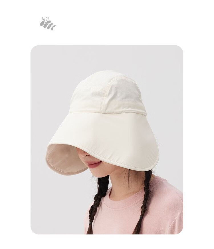 Lagur Natural Ramie Double-Sided Embroidered Fisherman Hat with Wild Berry Pattern, Large Head Circumference, Sun Protection, Red Rice Color 24