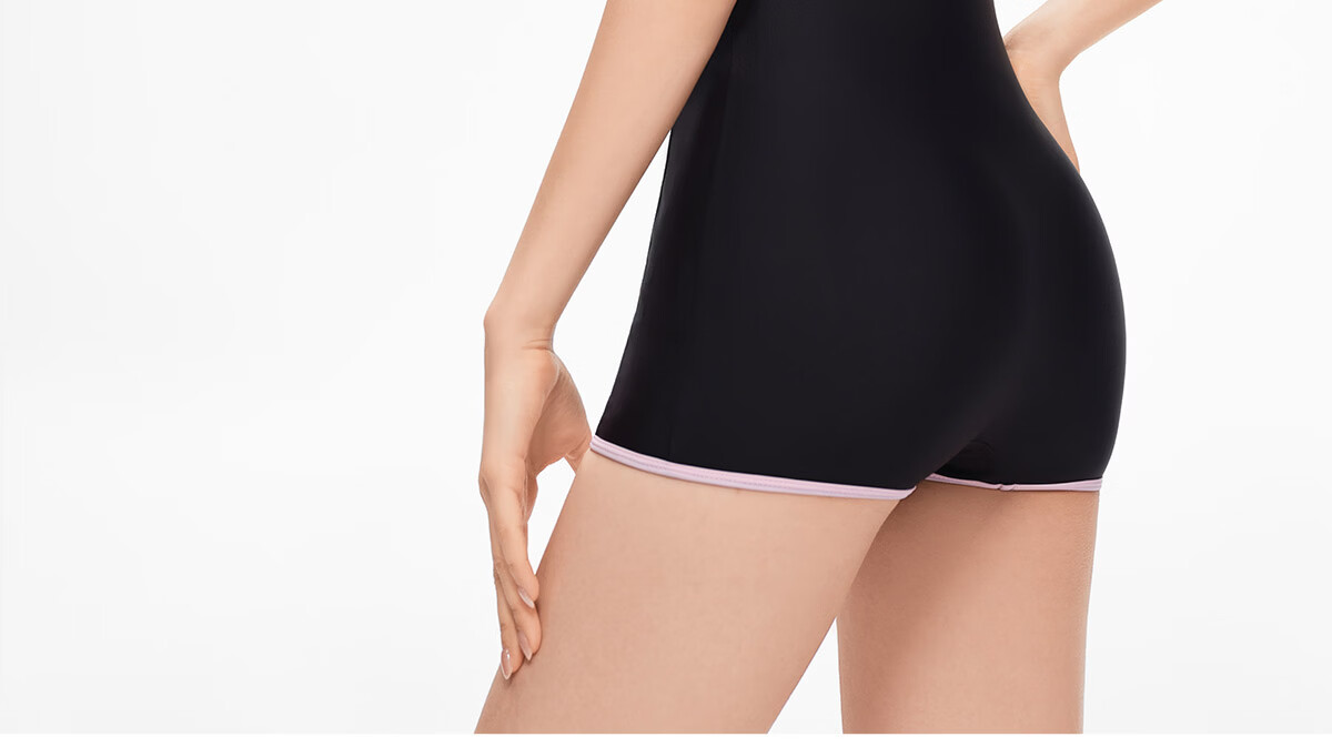 PUMA Women's One-Piece Swimsuit, Slimming And Concealing, High-Performance Racing Swimwear, Suitable for Hot Springs And Swimming Pools, Plus Size Equipment 11