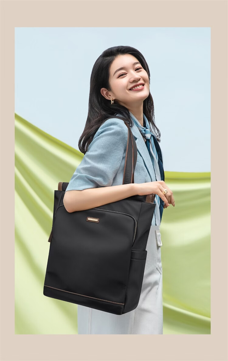 GOLF Women's Backpack 16-inch Laptop Bag Handheld Shoulder Tote Large Capacity Student Travel School Bag 23