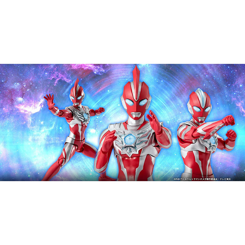 Bandai Authentic SHF Omega Ultraman Articulated Action Figure Boys Toy Children's Day Gift 1