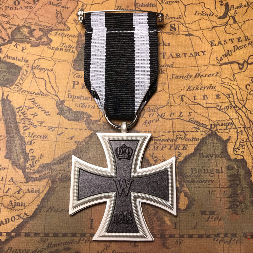 勋章德意志普鲁士二级铁 ek2徽章 橡树叶骑士章德国勋章胸章二战德国