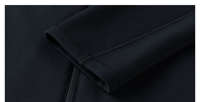 Biyinlefen Polartec Ultra-Light Warmth Autumn Winter Men's Solid Color Casual Stand Collar Knitted Jacket Fleece Outerwear 18