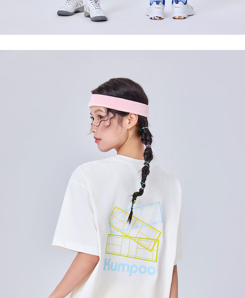 KUMPOO 26th Anniversary New Short Sleeve Badminton Shirt Loose Fit Unisex K261U-1720 Dark Coffee S 10