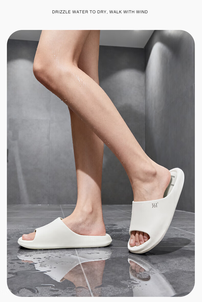 361° Feiyu SU Men's Bathroom Shower Non-Slip Water-Draining Indoor EVA Quick-Dry Soft Sole Slide Sandals 11