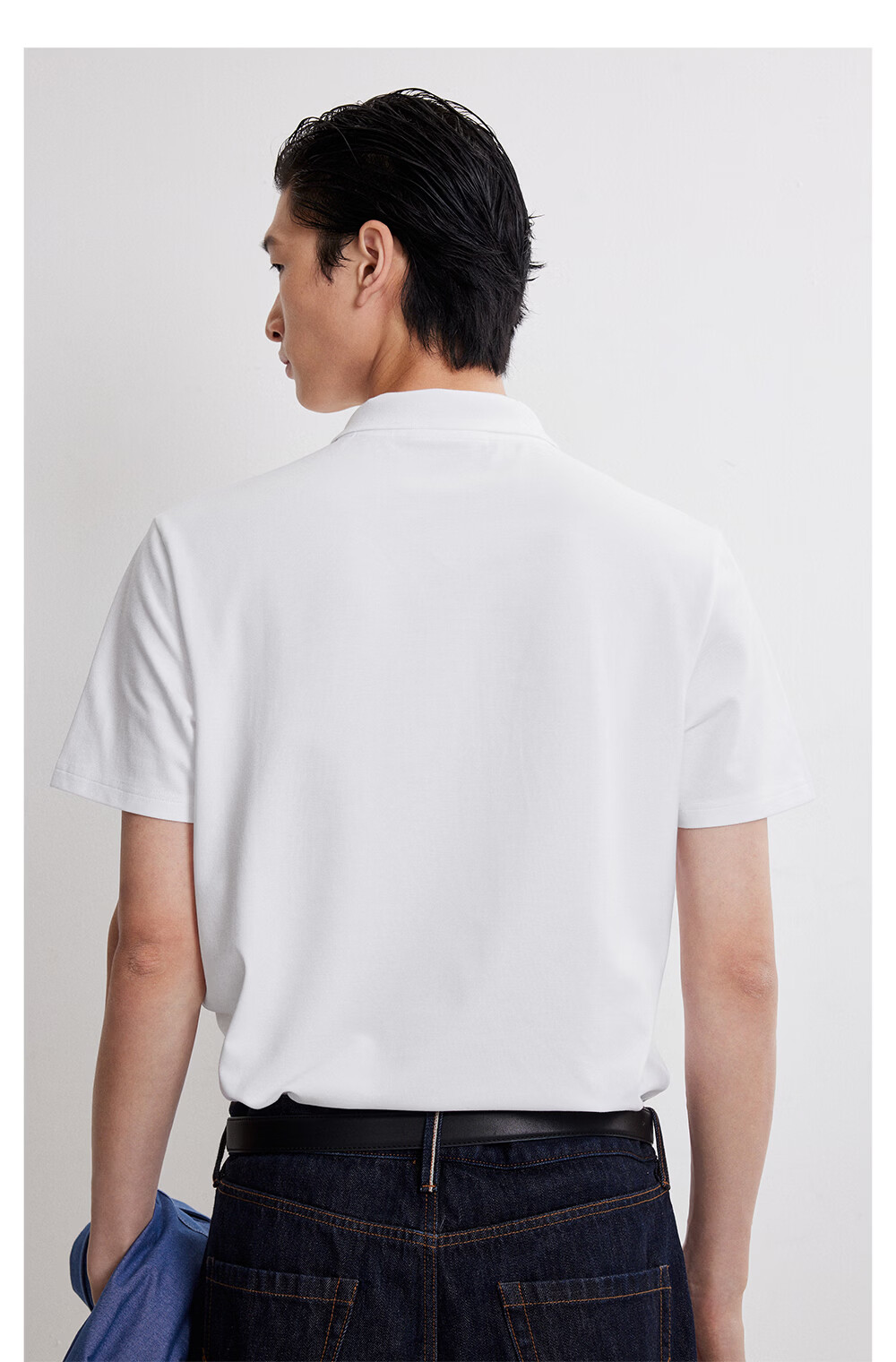 JACK&JONES Men's Spring New 3D Embroidered Business Casual Work Commute Short Sleeve Polo Shirt 226206029 20