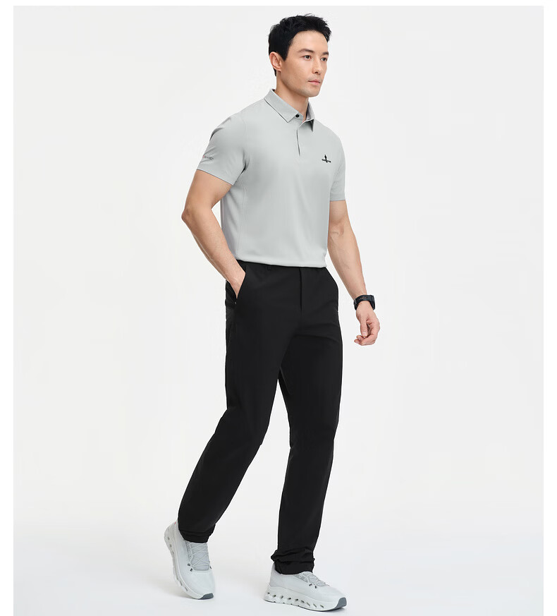 Biyinlefen [Lightweight Sun Protection POLARTEC] 2026 Summer New Men's Outdoor Casual Short Sleeve Polo Shirt 7