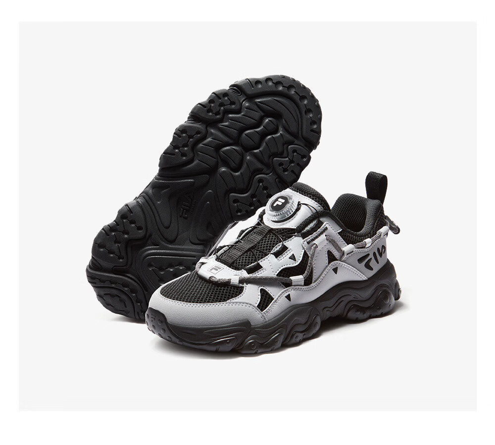 FILA Kids Running Shoes 2026 Summer Boys Girls Youth Sports Cat Claw Sneakers 17